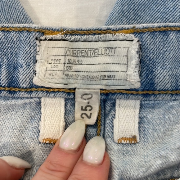 CURRENT/ELLIOTT Boyfriend jeans. Size 25/O - Picture 4 of 6